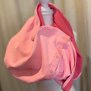 Lululemon Vinyasa Scarf Wrap Snaps - Reversible - Pink/Coral/Peach
